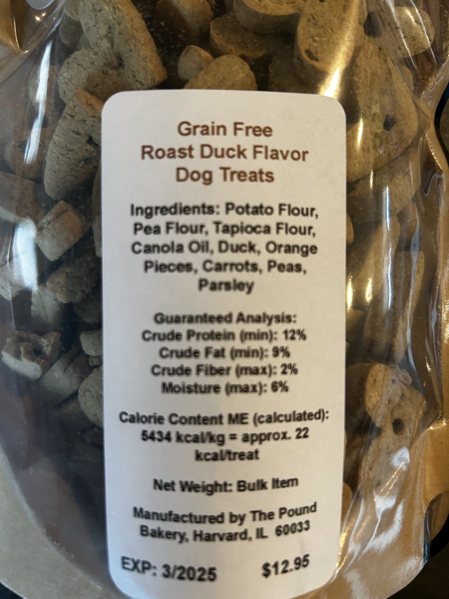 Featured Flavor Dog Treats-Grain Free Roast Duck