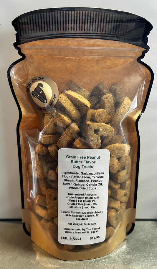 Featured Flavor Dog Treats-Peanut Butter Hearts-approx. 13.5oz